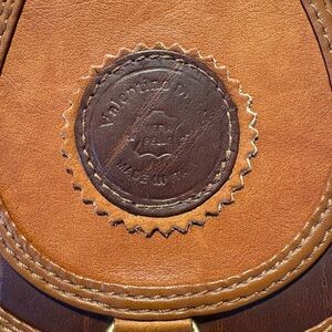 Vintage Valentino Di Max Mini Leather Backpack Made in Italy Vera Pelle